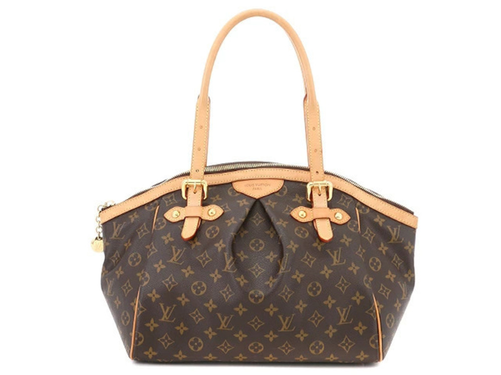 LOUIS VUITTON Bag Handbag Tivoli Monogram Leather Brown